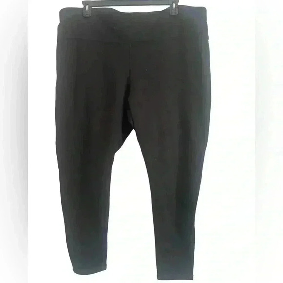 Athleta Altitude Tight in Polartec Power Stretch Black Leggings 3X - Picture 2 of 13